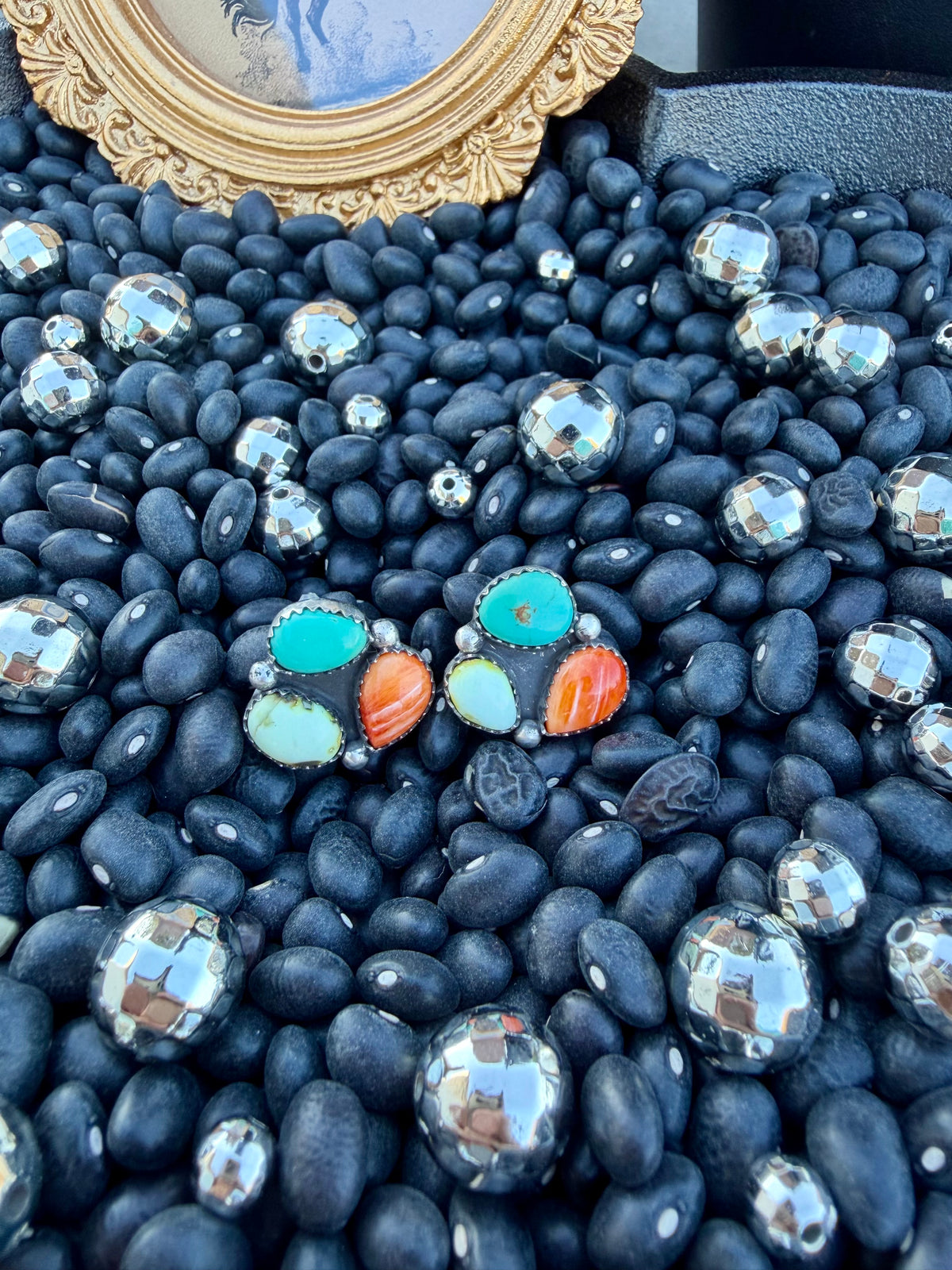 Cluster Earrings
