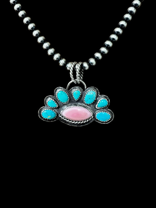 •The Turquoise Sunrise Pendant•