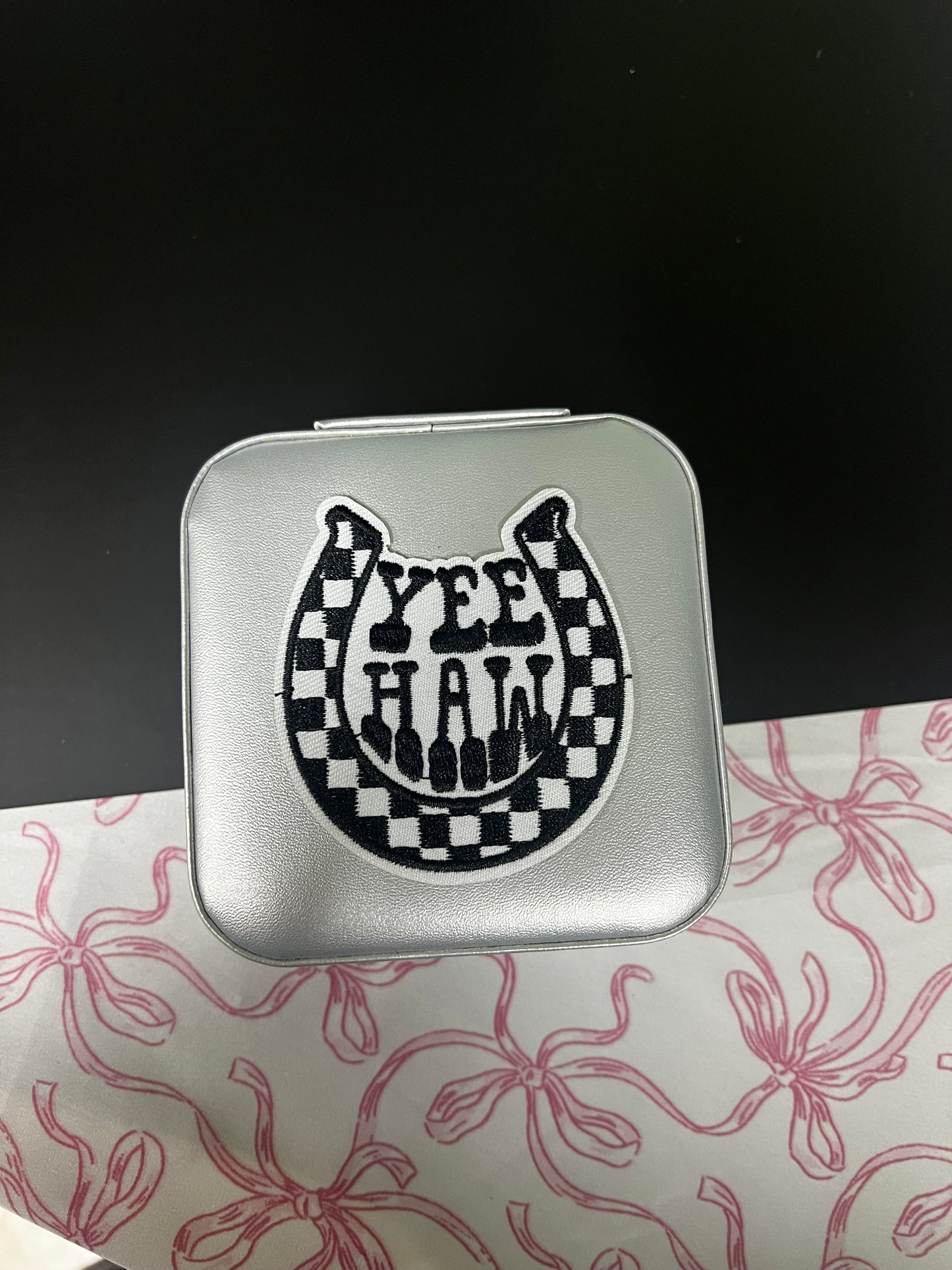 Yeehaw Silver Jewelry Box