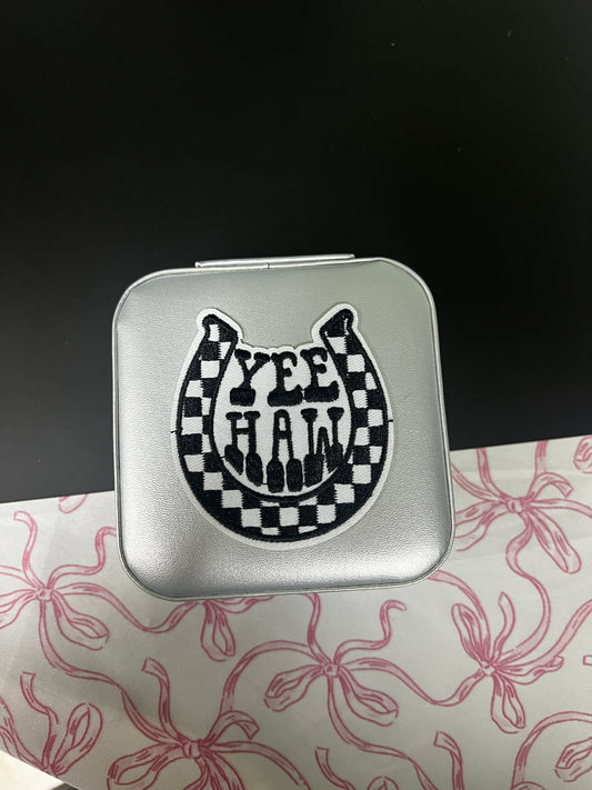 Yeehaw Silver Jewelry Box