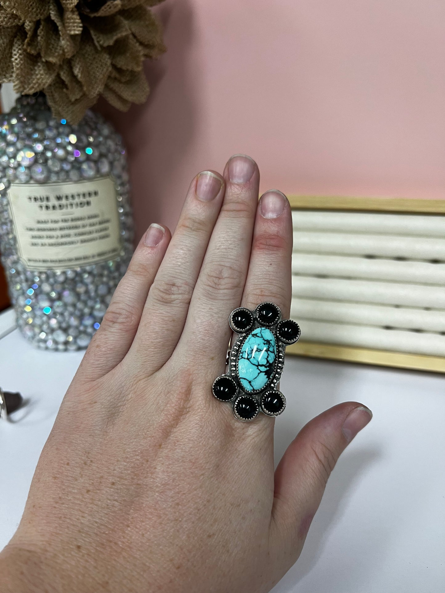 •Black n Bold Ring•