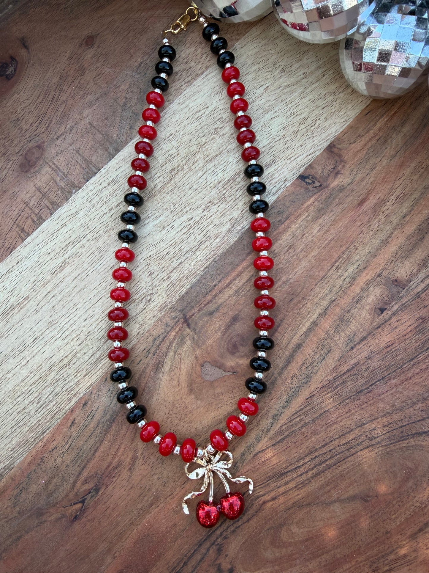 The Cherry Drop Necklace