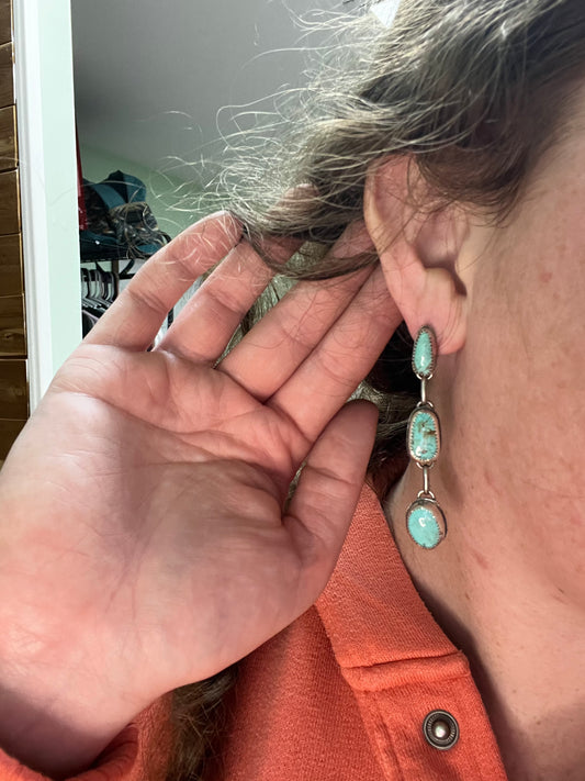 Turquoise Dangle Earrings