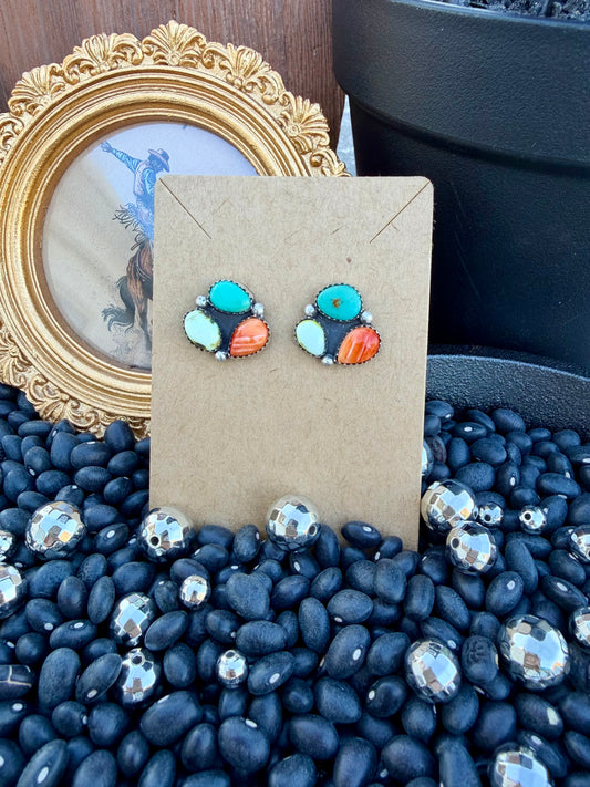 Cluster Earrings